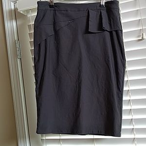 Belle Poque grey pencil skirt